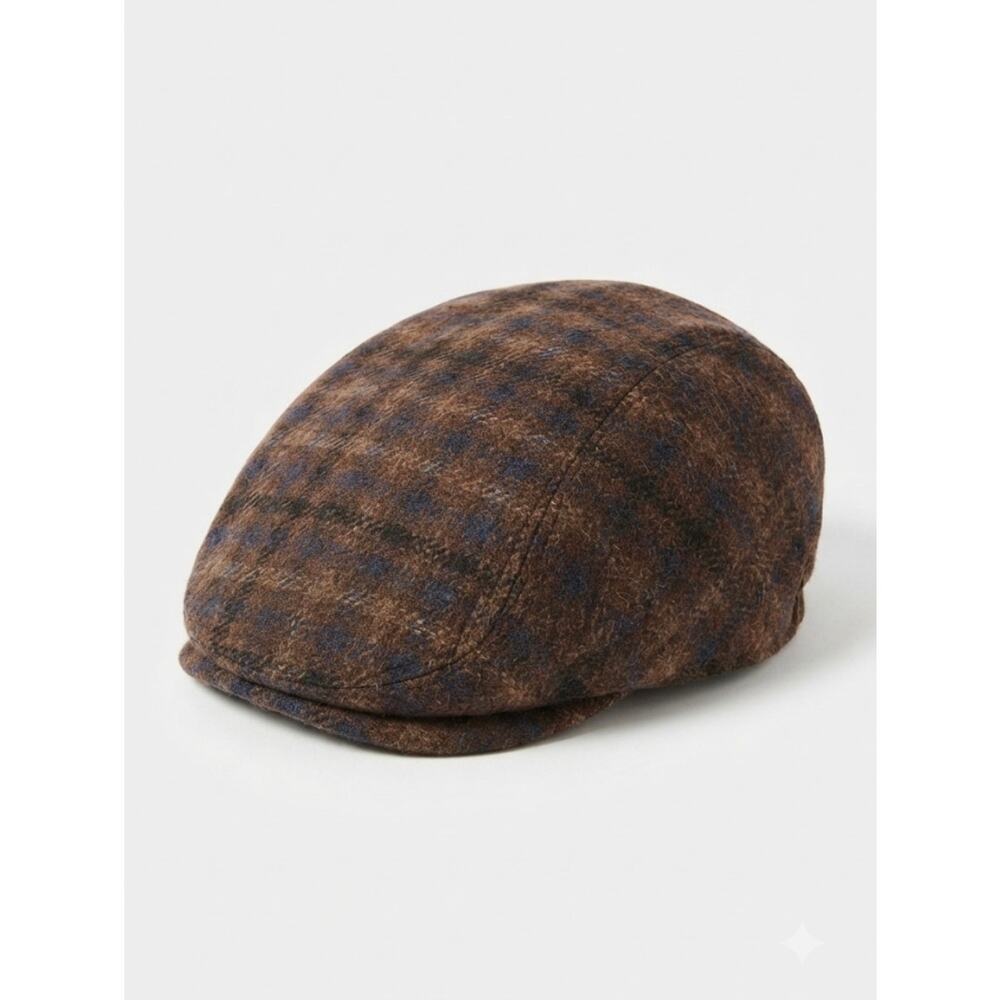 Mucros Weavers Kerry Cap Traditional Irish Flat Cap 100% Wool Medium Ireland - Picture 3 of 6